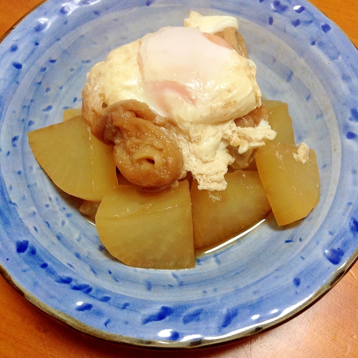 車麩と大根の煮物